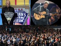 Peter Frampton, Steve Wariner and the VIP tables on the floor. (Rich Lynch)