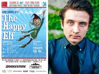 John-Paul Fox is Eubie the Elf in the Roxy Regional Theatre’s production of Harry Connick, Jr.’s “The Happy Elf”, November 24th – December 17th