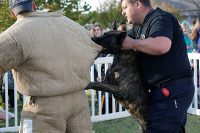 The Hopkinsville Police Department hosted K9 demonstrations for residents throughout the event.