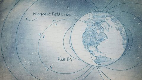 NASA scientists are developing a new way to use satellite observations of magnetic fields to measure heat stored in the ocean. (NASA Goddard Space Flight Center)