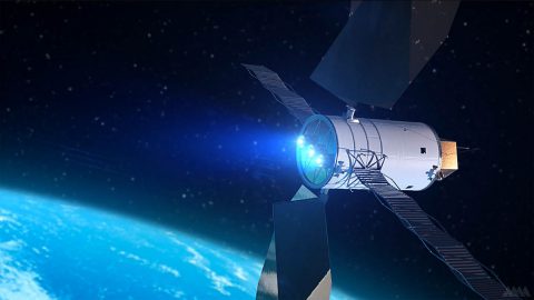 NASA’s Game Changing Development Program, managed by the agency’s Space Technology Mission Directorate, and the National Institute of Aerospace have selected five university teams to develop their concepts for in-space spacecraft assembly. (Analytical Mechanics Associates)