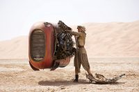 Jakku, a desert planet in “Star Wars: The Force Awakens,” is populated with scavengers and creatures. Astronomers think that our galaxy also has many desert worlds that may be habitable. (David James/Disney/Lucasfilm Ltd. & TM.)