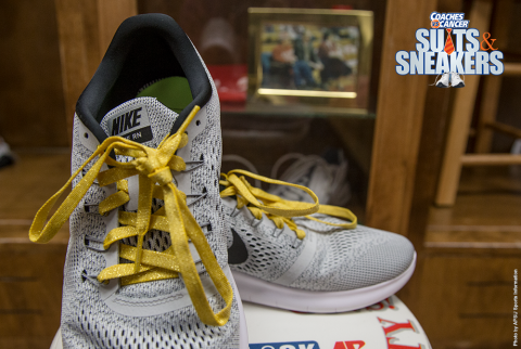 Austin Peay Governor coaches 'all-in' for Coaches vs. Cancer 'Suits and Sneakers' Week. (APSU Sports Information) Austin Peay Governor coaches 'all-in' for Coaches vs. Cancer 'Suits and Sneakers' Week. (APSU Sports Information)