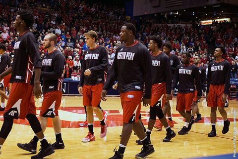 Austin Peay Men's Basketball begins four game homestand Thursday, January 19th when they take on Morehead State. (APSU Sports Information)