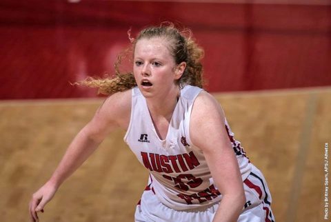 Austin Peay sophomore guard Falon Baker sparks offense to win over Eastern Illinois Saturday. (APSU Sports Information)