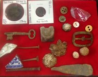 Artifacts found at Renfroe Station-Fort Union site