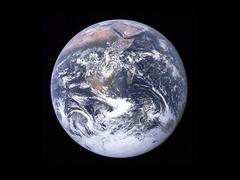 This classic photograph of the Earth was taken on December 7, 1972. (NASA)