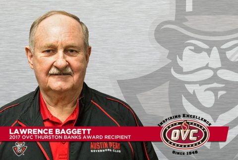 Lawrence Baggett to receive 2017 Thurston Banks Award