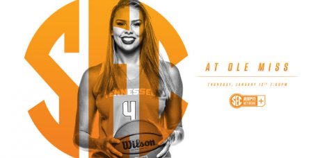 Tennessee Women's Basketball faces Ole Miss Thursday at Oxford. Tip off is set for 6:02pm CT. (Tennessee Athletics Department)