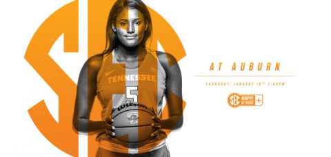 Tennessee returns to conference play and heads on the road for a Thursday match-up at Auburn. Tip is slated for 6:02pm CT at Auburn Arena. (Tennessee Athletics Department)