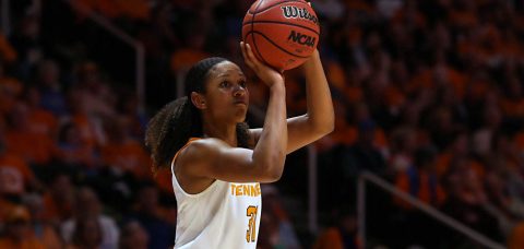 Tennessee Lady Vols earn their third Top-10 win of the season behind late free throws from Jaime Nared. (Tennessee Athletics Department)