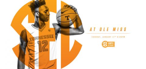 The Tennessee Vols and Ol Miss Rebels tip off Tuesday night at 8:00pm CT on SEC Network. (Tennessee Athletics Department) The Tennessee Vols and Ol Miss Rebels tip off Tuesday night at 8:00pm CT on SEC Network. (Tennessee Athletics Department)