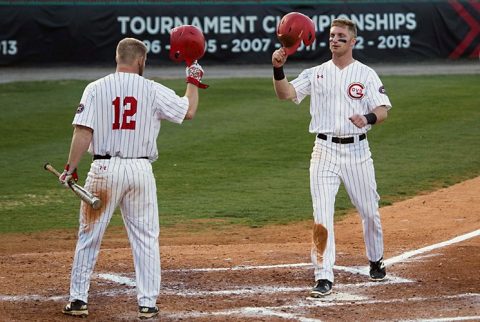 Austin Peay Baseball rips five home runs in 10-3 win over Southern Illinois Salukis Wednesday at Raymond C. Hand Park. (APSU Sports Information)