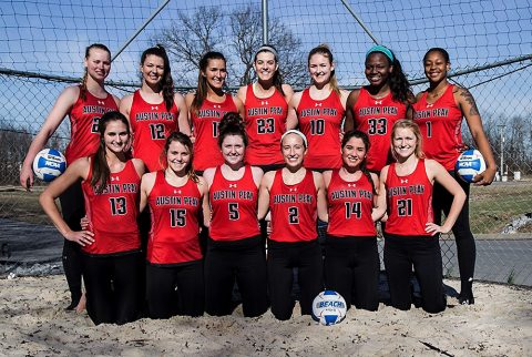 Austin Peay Beach Volleyball Team. (APSU Sports Information)