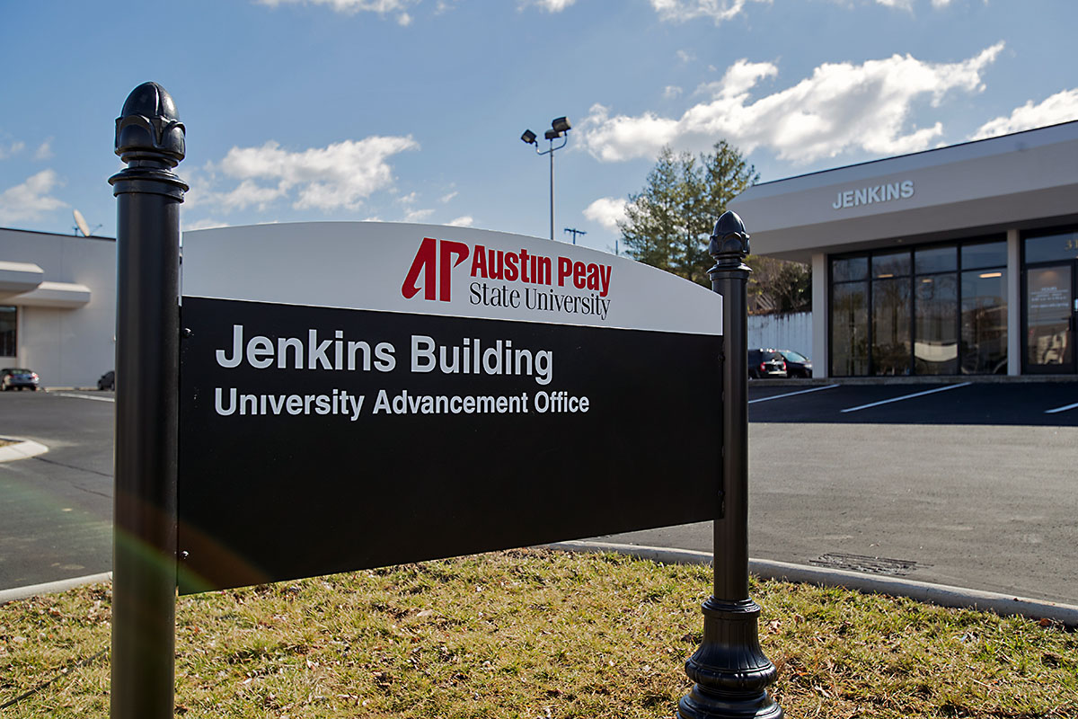 The Office of University Advancement moved into the Jenkins Building in February 2017. (Beth Lowary, APSU)