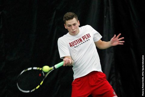 Austin Peay Men's Tennis gets 4-3 win over Lindsey Wilson. (APSU Sports Information)