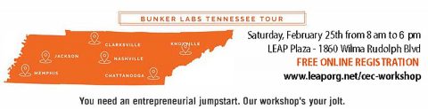 Bunker Labs Tennessee Entrepreneur Workshop tour