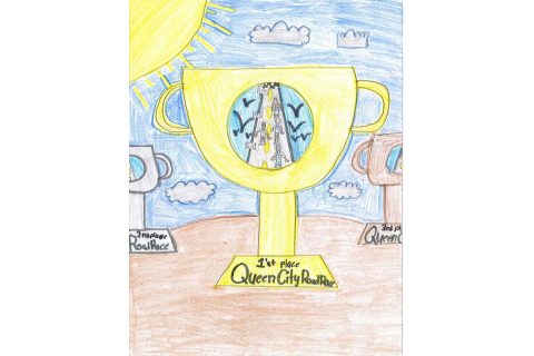 Shaniya Mosley's winning artwork. Shaniya Mosley's winning artwork.