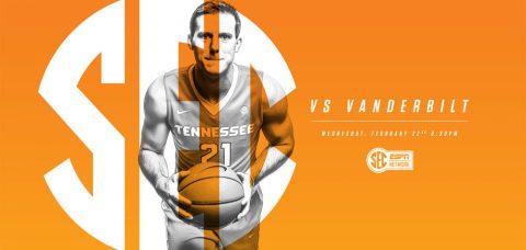 The Tennessee Vols and Vanderbilt Commodores tip off at 5:30pm CT on Wednesday night on SEC Network. (Tennessee Athletics Department)