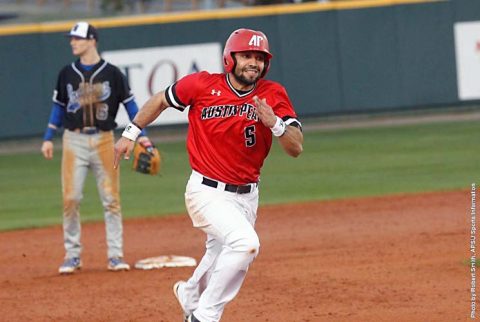 Austin Peay Baseball senior Alex Robles led the Governors with three hits Wednesday night against the Middle Tennessee Blue Raiders. (APSU Sports Information)