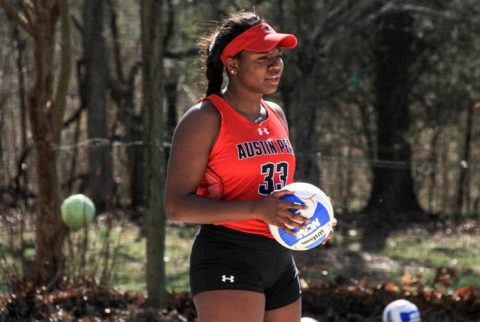 Austin Peay Beach Volleyball drops two matches at Badger Beach Bash, Saturday. (APSU Sports Information)