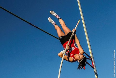 Austin Peay Track and Field Pole Vaulter Savannah Amato. (APSU Sports Information)