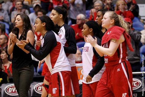 Austin Peay Women's Basketball gets first OVC Team Sportsmanship Award since the 2013-14 season. (APSU Sports Information)