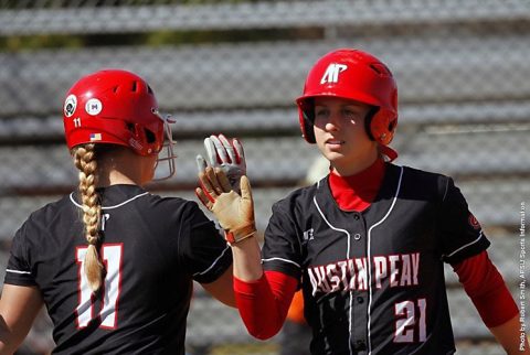 Austin Peay Softball falls to Murray State 3-1 Thursday at Racer Classic. (APSU Sports Information) Austin Peay Softball falls to Murray State 3-1 Thursday at Racer Classic. (APSU Sports Information)