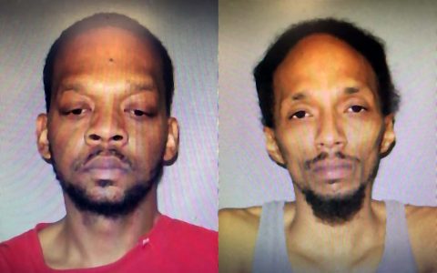 (L) Abdullah Hassan Powell and (R) Gerald Depaul Lovelace from Clarksville arrested for 2016 Murder of Donnie Cooksey in Cumberland City.