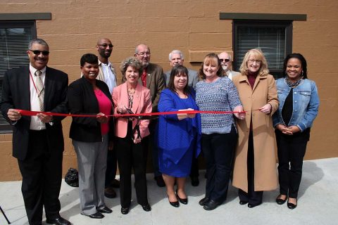 SafePlace, a new transitional center to help homeless families, was dedicated for use Wednesday by the City of Clarksville, Urban Ministries and THDA. SafePlace, a new transitional center to help homeless families, was dedicated for use Wednesday by the City of Clarksville, Urban Ministries and THDA.