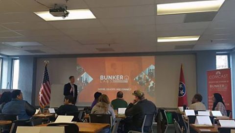 Bunker Labs gives Entrepreneurship Training course in Clarksville Tennessee.