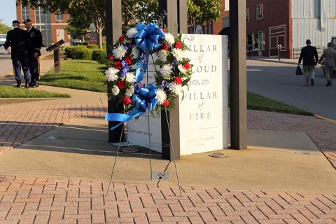 Eternal Flame Wreath