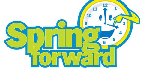 Sunday night, March 11th, move your clocks forward from 2:00am to 3:00am for Daylight Savings Time.