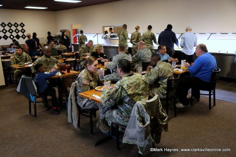 Patrons filled the Mint Indian & Greek Buffet resturant Monday during their Grand Opening.