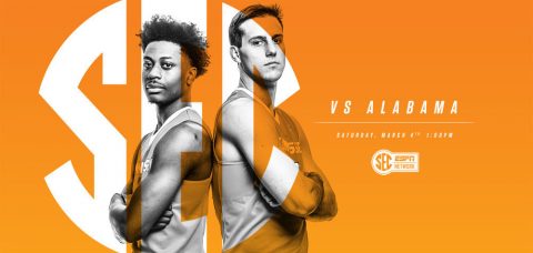 Saturday's Tennessee Men's Basketball Senior Day ceremonies at Thompson-Boling Arena get underway at 1:40pm CT. (Tennessee Athletics Department)