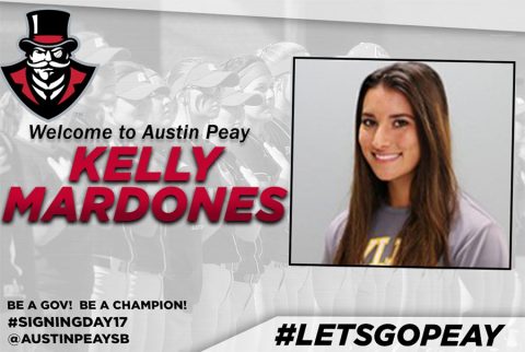 APSU Softball signs Pitcher Kelly Mardones