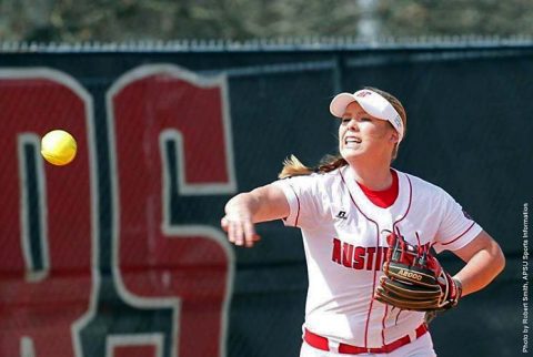 Austin Peay Softball drops doubleheader to UT Martin Skyhawks, Sunday. (APSU Sports Information)