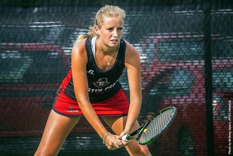 Austin Peay Women's Tennis gets road win over Eatern Illinois Saturday. (APSU Sports Information)