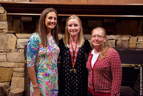 Austin Peay Women's Golf sophomore Taylor Goodley picked for All-OVC Team. (APSU Sports Information)