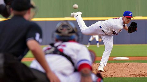 Right-hander Sonny Gray Throws Six Shutout Frames in Return Home. (Nashville Sounds)