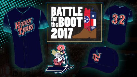 Game One of the #BattleForTheBoot Series Goes to the Dance Halls. (Nashville Sounds)