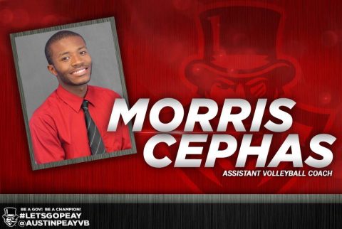 APSU assistant Volleyball Coach Morris Cephas