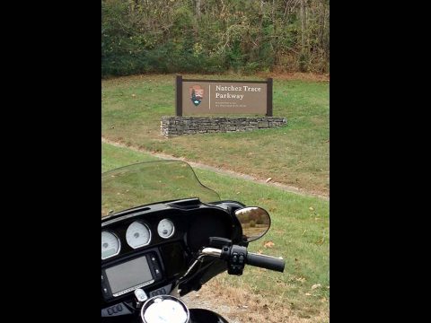 Riding the Natchez Trace Parkway