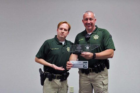 Montgomery County Sheriff’s Deputy Jesse James named High School School School Resource Officer of the Year.