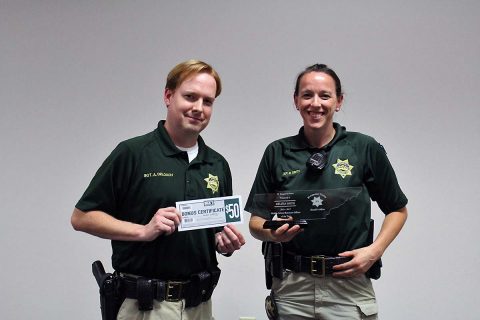 Montgomery County Sheriff’s Deputy Melissa Smith named Middle School School School Resource Officer of Year.