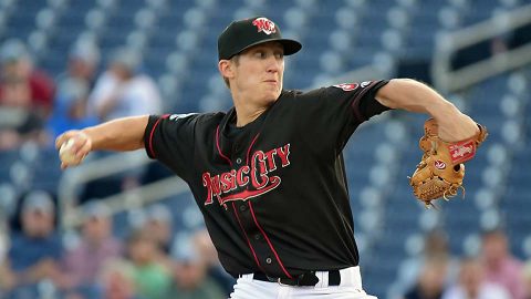 Nashville Sounds pitcher Daniel Gossett Throws Career-High Eight Scoreless Innings. (Nashville Sounds)