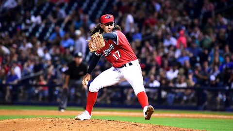 Omaha Storm Chasers Fend off Late Rally by Nashville Sounds. (Nashville Sounds) Omaha Storm Chasers Fend off Late Rally by Nashville Sounds. (Nashville Sounds)