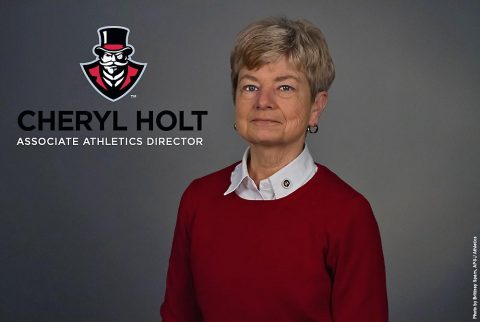 Austin Peay Associate Athletics Director and Senior Woman Administrator Cheryl Holt set to retire this Friday. (APSU Sports Information)