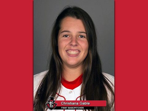 Former APSU Softball player Christiana Gable