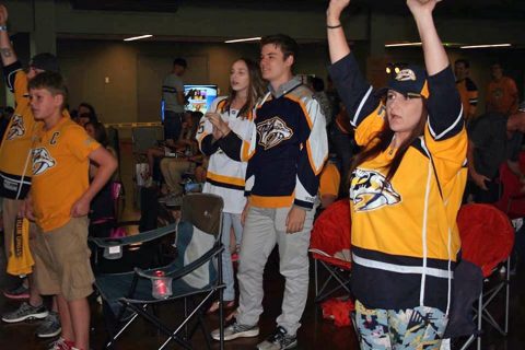 City of Clarksville Nashville Predators Viewing Party